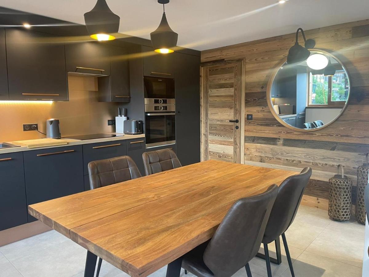 Le Petit Cham - Cosy And Stylist With Balcony View Apartamento Morzine Exterior foto