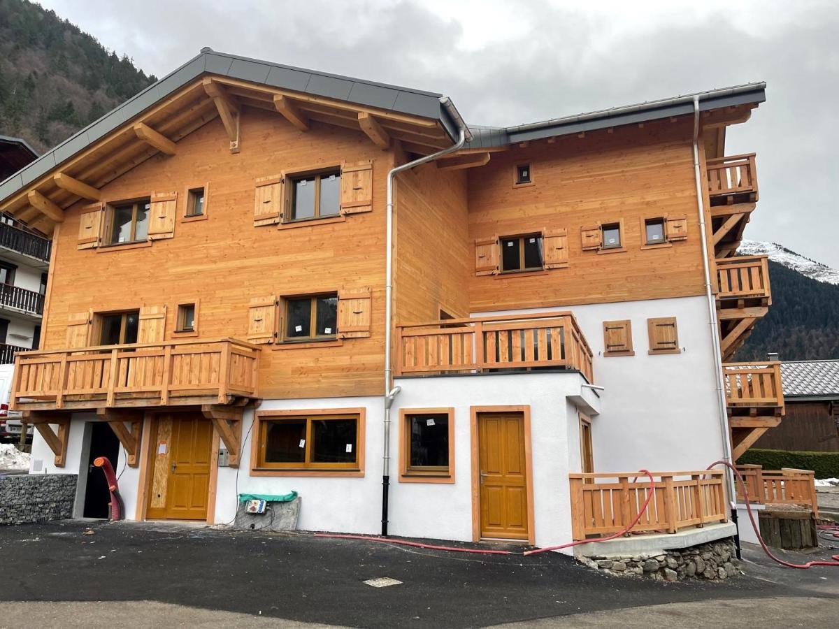Le Petit Cham - Cosy And Stylist With Balcony View Apartamento Morzine Exterior foto